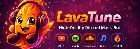 LavaTune Bot Banner