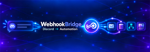 WebhookBridge Bot Banner