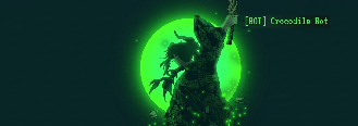 Crocodile Bot Banner