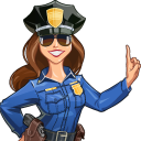 The Police Bot Bot Icon