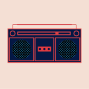 Boombox Bot Icon