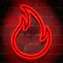 Flame Bot Bot Icon