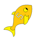 Yellow Fish 5 Bot Icon