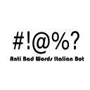 Anti Bad Words Italian Bot Bot Icon